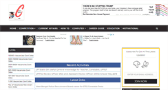 Desktop Screenshot of careerupdates.in